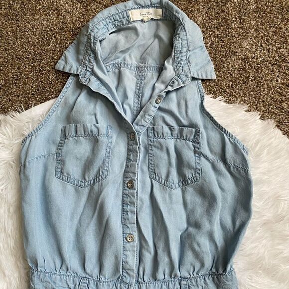 Love Tree Tencel Pants Jumpsuit Womens Size Small - Picture 3 of 13